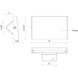Roto LED 3.25 inch White Exterior Wall/Step Light