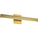 Vera Bath Vanity Light Wall Light in Brushed Gold