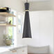 Vanderbilt 1 Light 5.88 inch Black With Gold Detail Pendant Ceiling Light