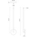 Motif Wall Sconce Wall Light in Chrome