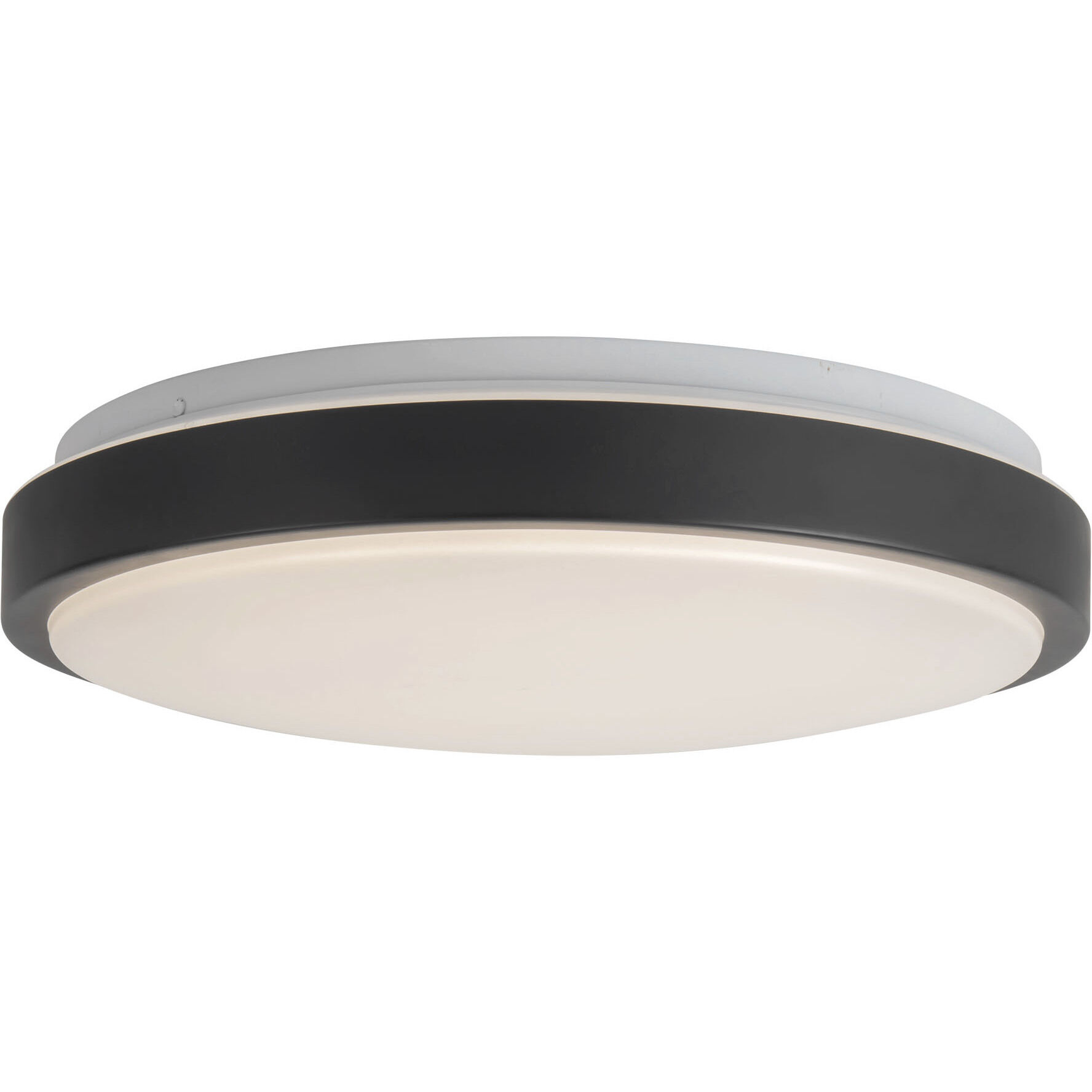 Yanis 15.13 inch Black Flush Mount Ceiling Light