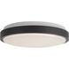 Yanis 15.13 inch Black Flush Mount Ceiling Light