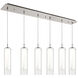 Verona LED 5.13 inch Brushed Nickel Multi Pendant Ceiling Light