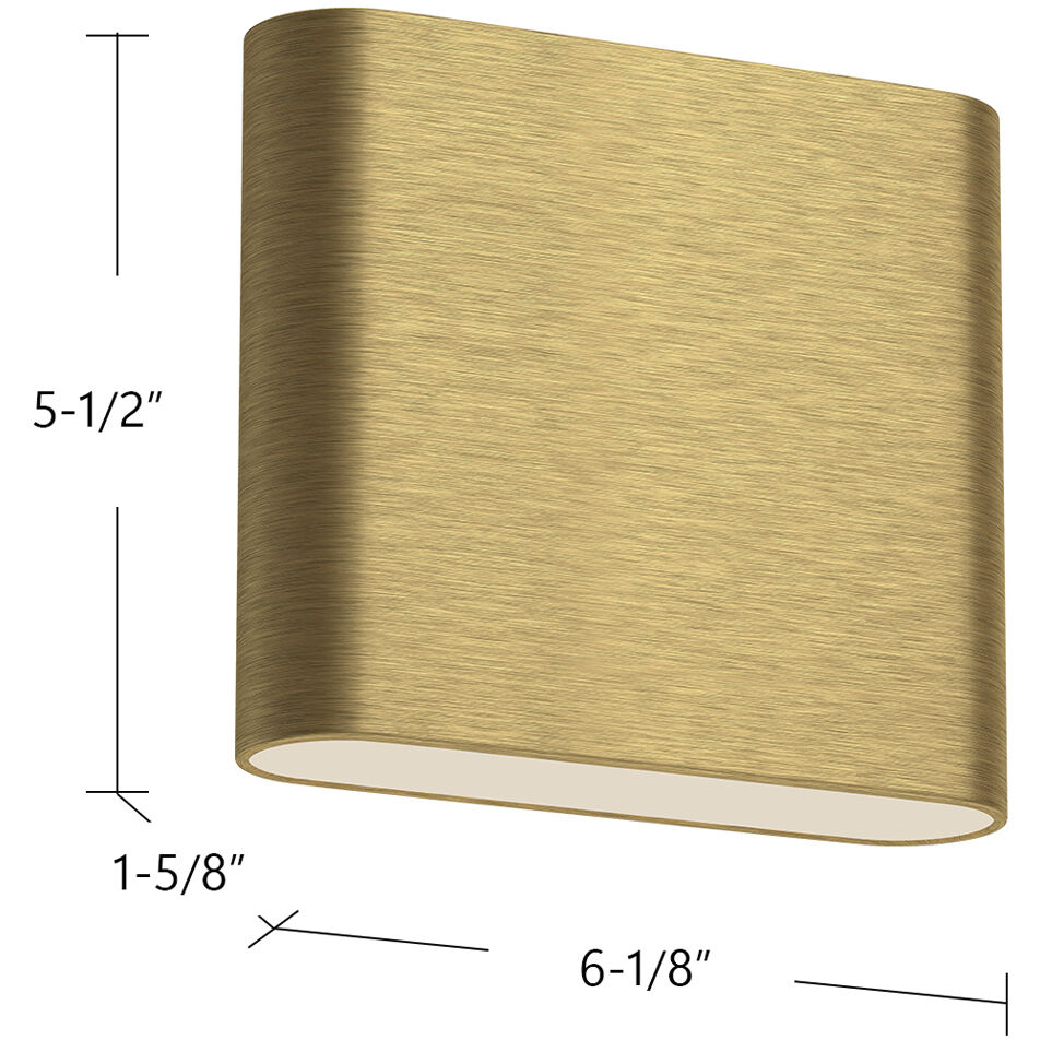 Slate All-terior Wall Light in Brushed Nickel