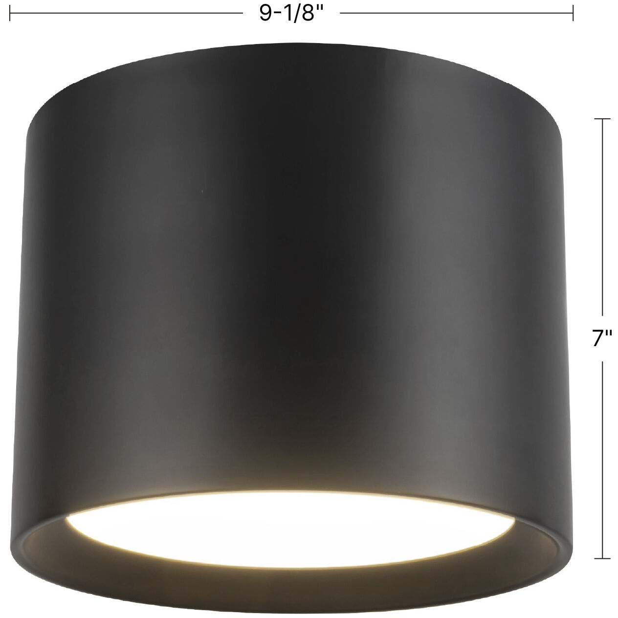 Uma 9.13 inch White Semi-Flush Mount Ceiling Light