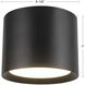 Uma 9.13 inch White Semi-Flush Mount Ceiling Light