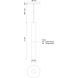 Mason LED 1.63 inch Vintage Brass Pendant Ceiling Light