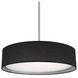 Dalton LED 16 inch Black Pendant Ceiling Light in Five Color Temperatures