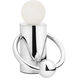 Septum 10.38 inch 7 watt Chrome Table Lamp Portable Light