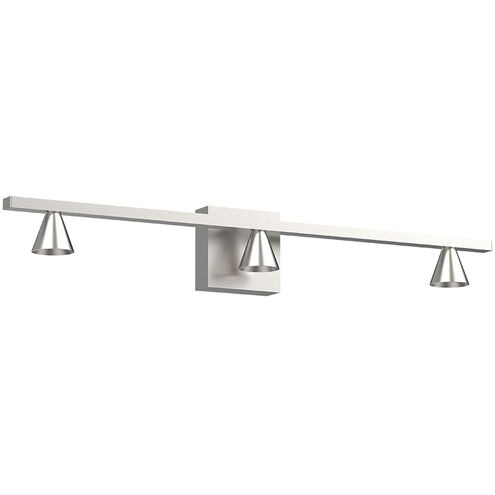 Dune LED 33.07 inch Brushed Nickel Bath Vanity Light Wall Light