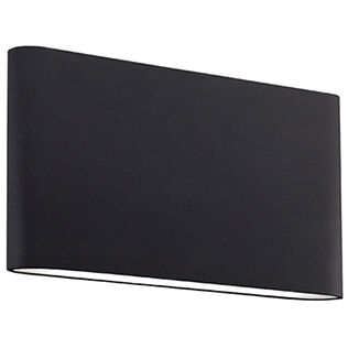 Slate All-terior Wall Light in Black