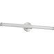 Vire 2 inch Brushed Nickel ADA Wall Sconce Wall Light