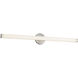 Tectra 1.88 inch Brushed Nickel ADA Wall Sconce Wall Light