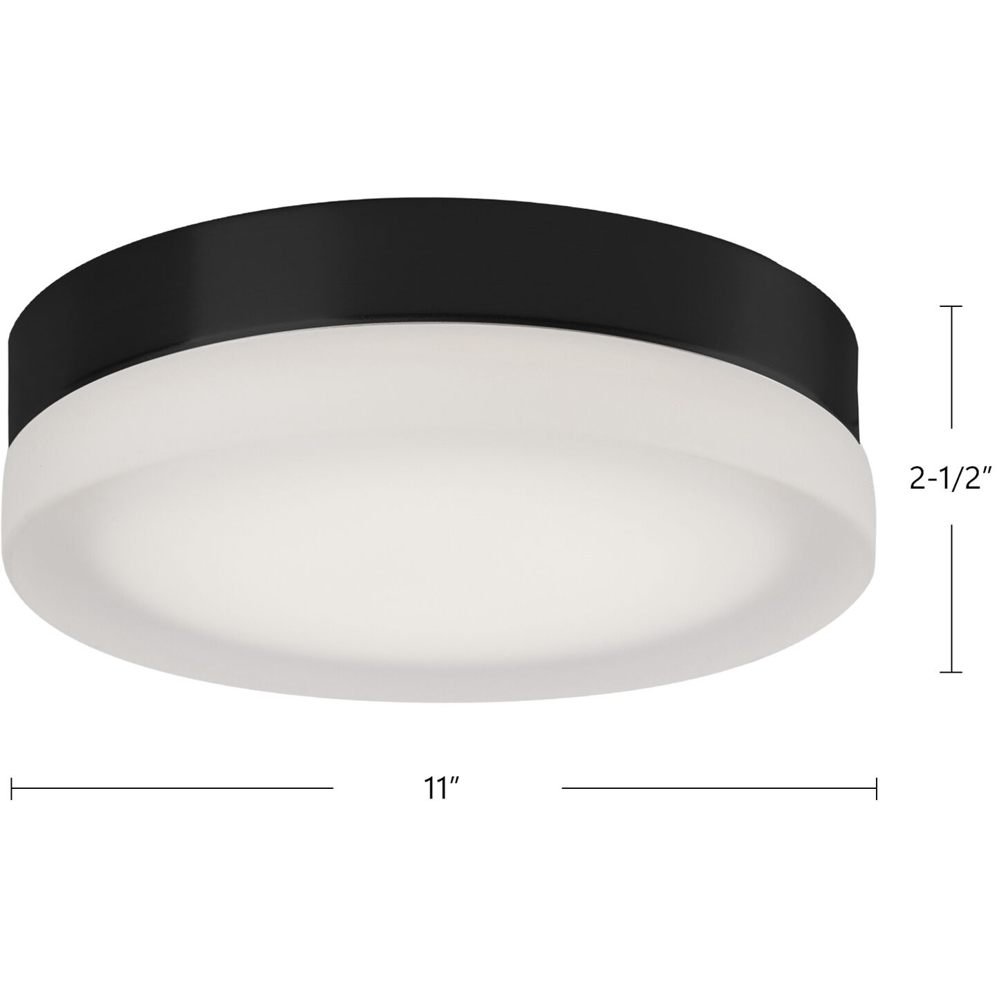 Bedford LED 11 inch Brushed Nickel Flush Mount Ceiling Light