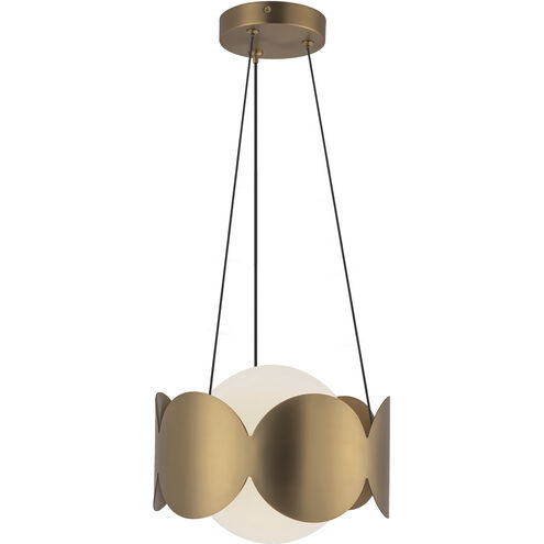 Ciel 1 Light 10.13 inch Brushed Gold Chandelier Ceiling Light
