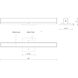 Jane-Slim LED 20 inch Chrome Bath Vanity Light Wall Light