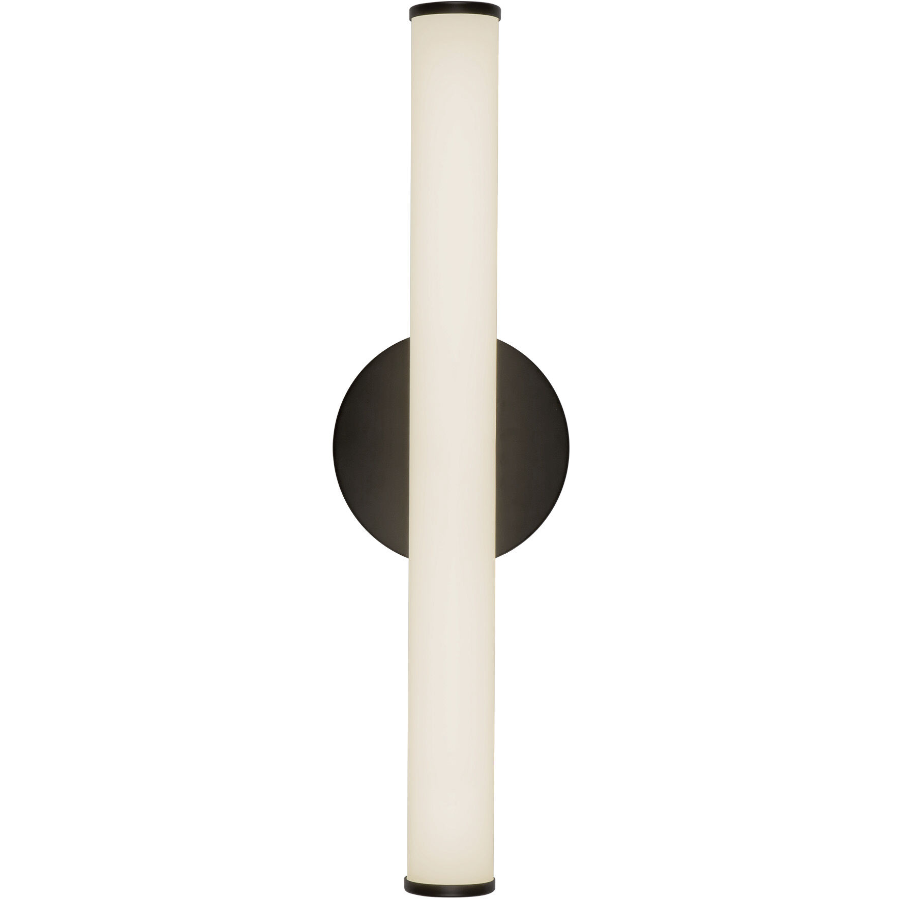Tectra 1.88 inch Black ADA Wall Sconce Wall Light