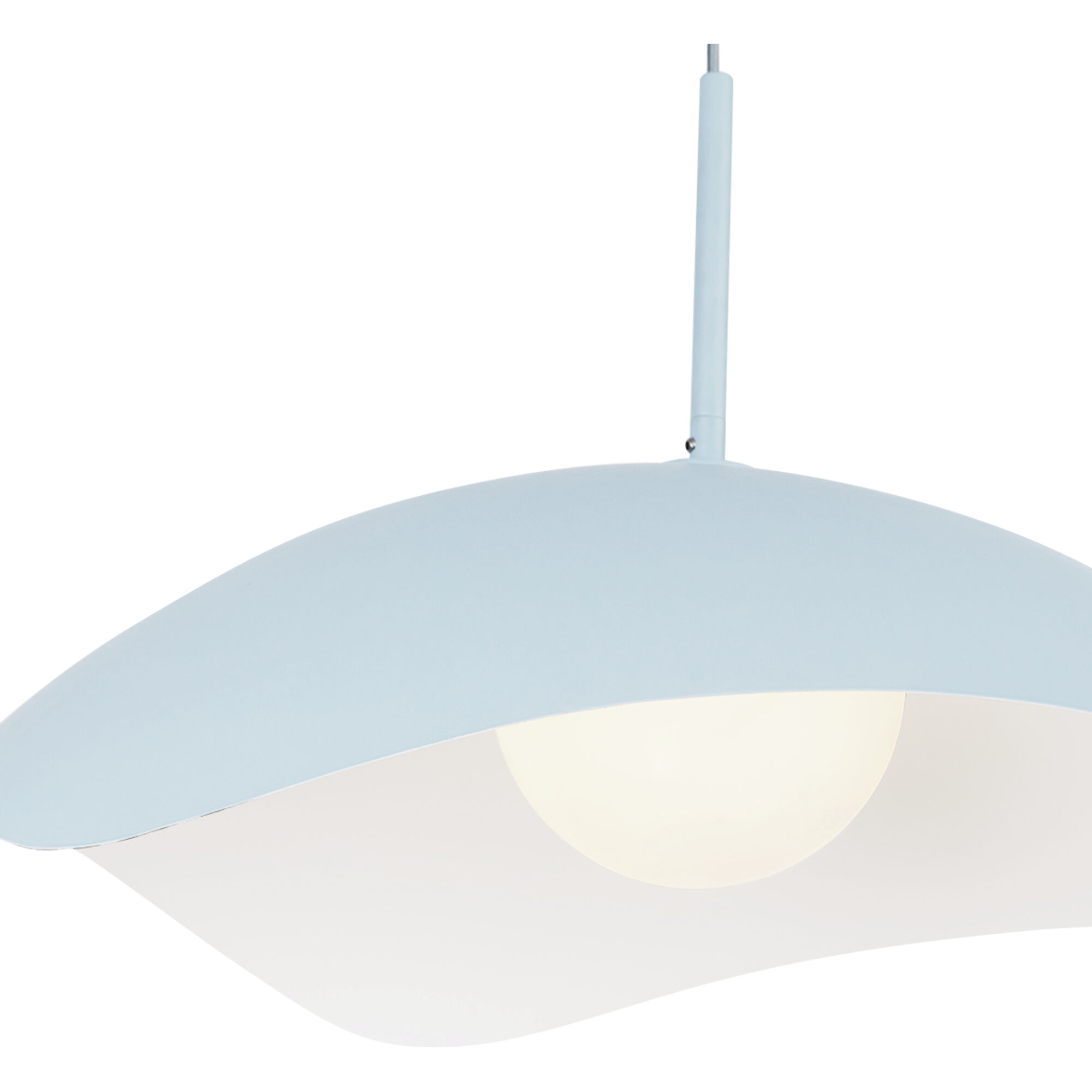 Kirby Pendant Ceiling Light in Cerulean