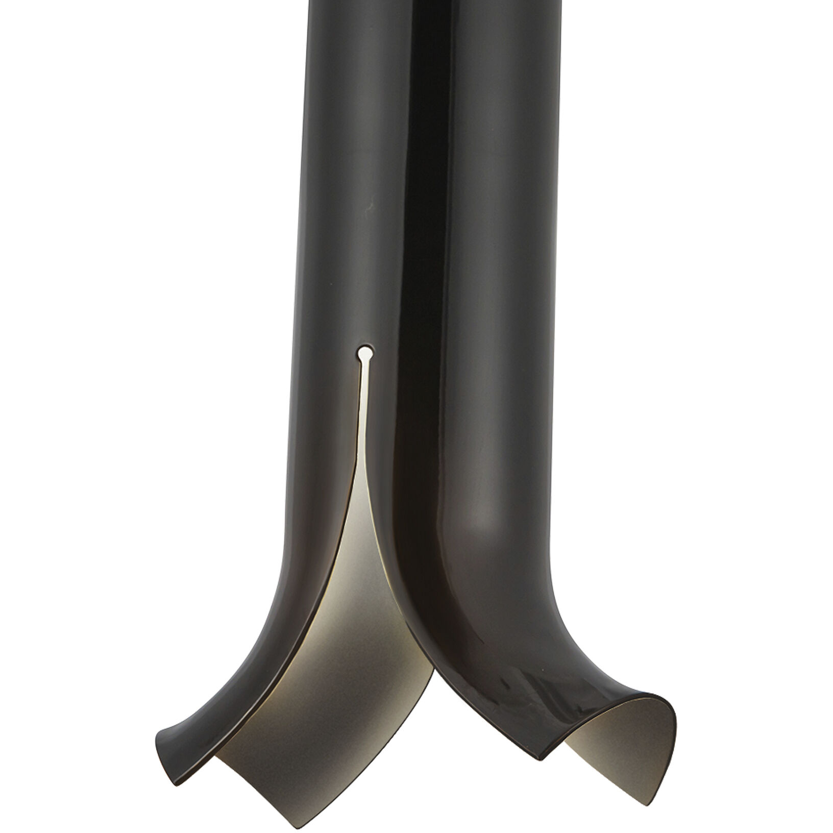 Husk Pendant Ceiling Light in Glossy Black