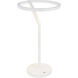 Roda 15 inch 16.00 watt White Table Lamp Portable Light