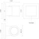 Griffith LED 3.5 inch Textured Black Exterior Wall