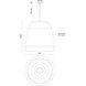 Sedona 1 Light 22 inch Black Pendant Ceiling Light
