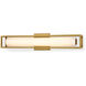 Lochwood LED 3.63 inch Gold ADA Wall Sconce Wall Light
