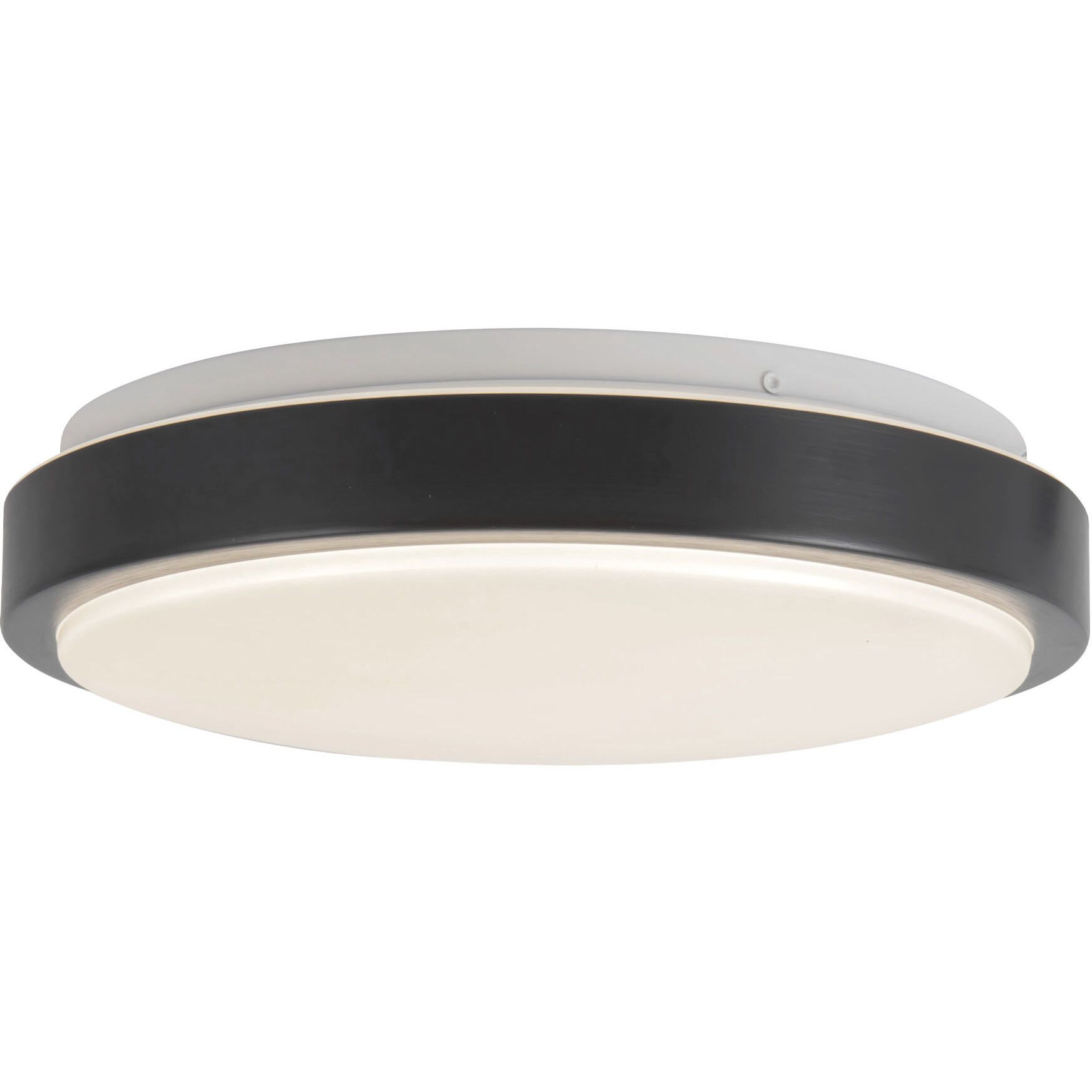 Yanis 11.88 inch Black Flush Mount Ceiling Light