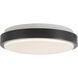 Yanis 11.88 inch Black Flush Mount Ceiling Light