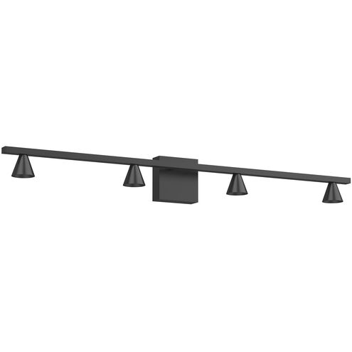 Dune LED 40.25 inch Black Bath Vanity Light Wall Light