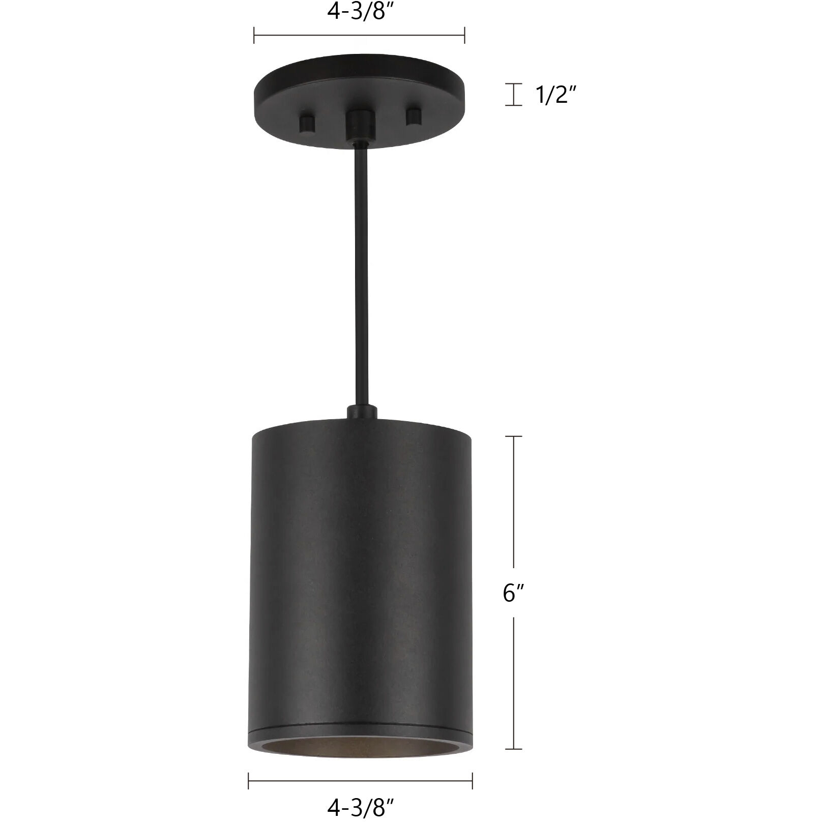 Lorna Pendant Ceiling Light in Black