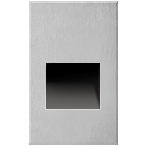 Sonic LED 5 inch Brushed Nickel Exterior Wall/Step Light