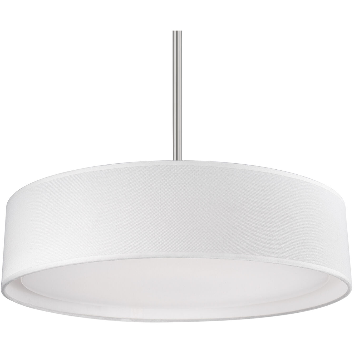Dalton LED 20 inch White Pendant Ceiling Light in Five Color Temperatures