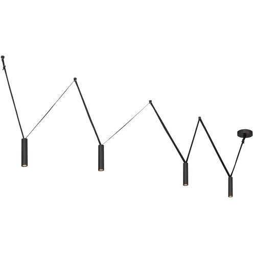 Mason Linear Pendant Ceiling Light in Urban Bronze