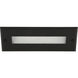 Bristol LED 3.63 inch Black Exterior Wall/Step Light