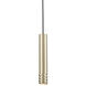 Milca 1 Light 2.38 inch Gold Pendant Ceiling Light