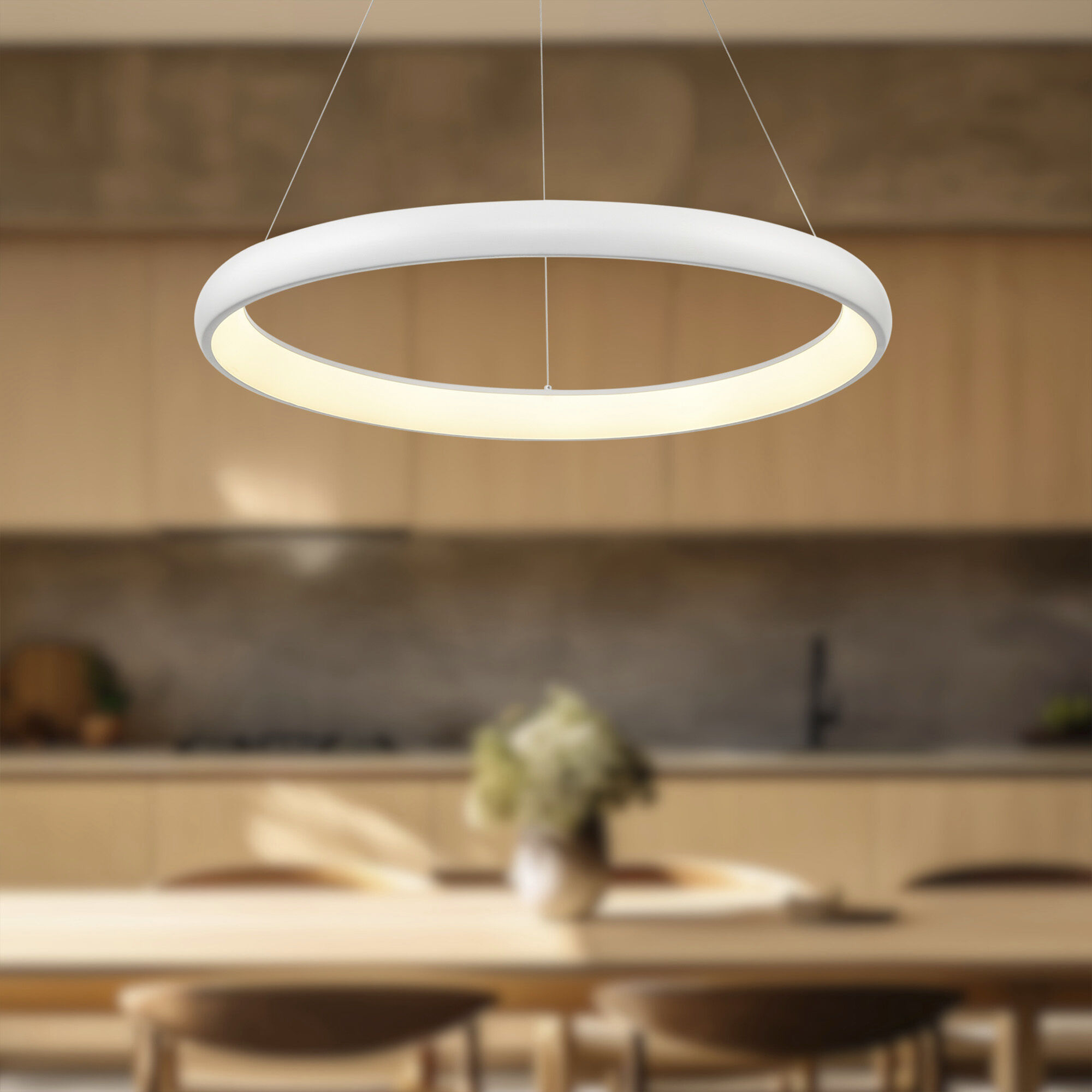 Cortana Pendant Ceiling Light in White
