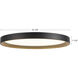 Nix 15.13 inch White and Gold Flush Mount Ceiling Light