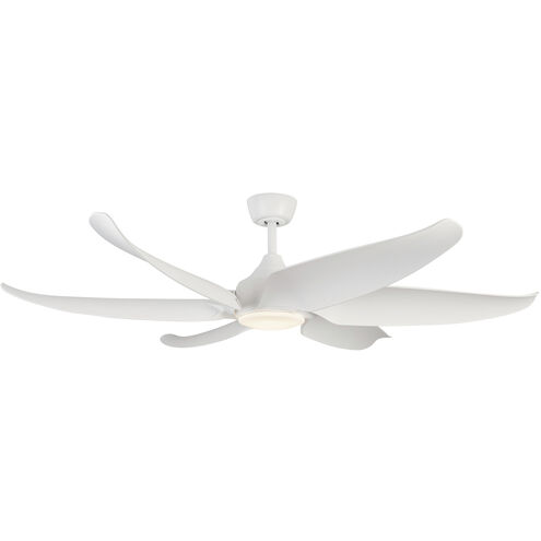 Coronado 59.63 inch Matte White Ceiling Fan