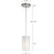 Firenze 1 Light 4 inch White Pendant Ceiling Light