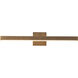 Vega 16 watt 22.88 inch Vintage Brass Wall/Picture Light Wall Light