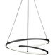 Twist 1 Light 19.00 inch Pendant