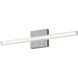 Saphir LED 23.13 inch Chrome Bath Vanity Light Wall Light