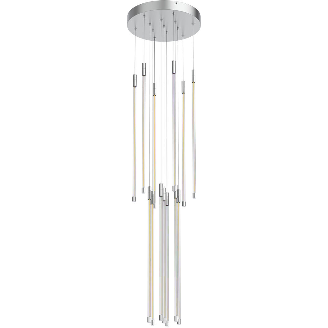 Motif Multi Pendant Ceiling Light in Chrome