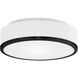 Charlie LED 11.5 inch Black Flush Mount Ceiling Light