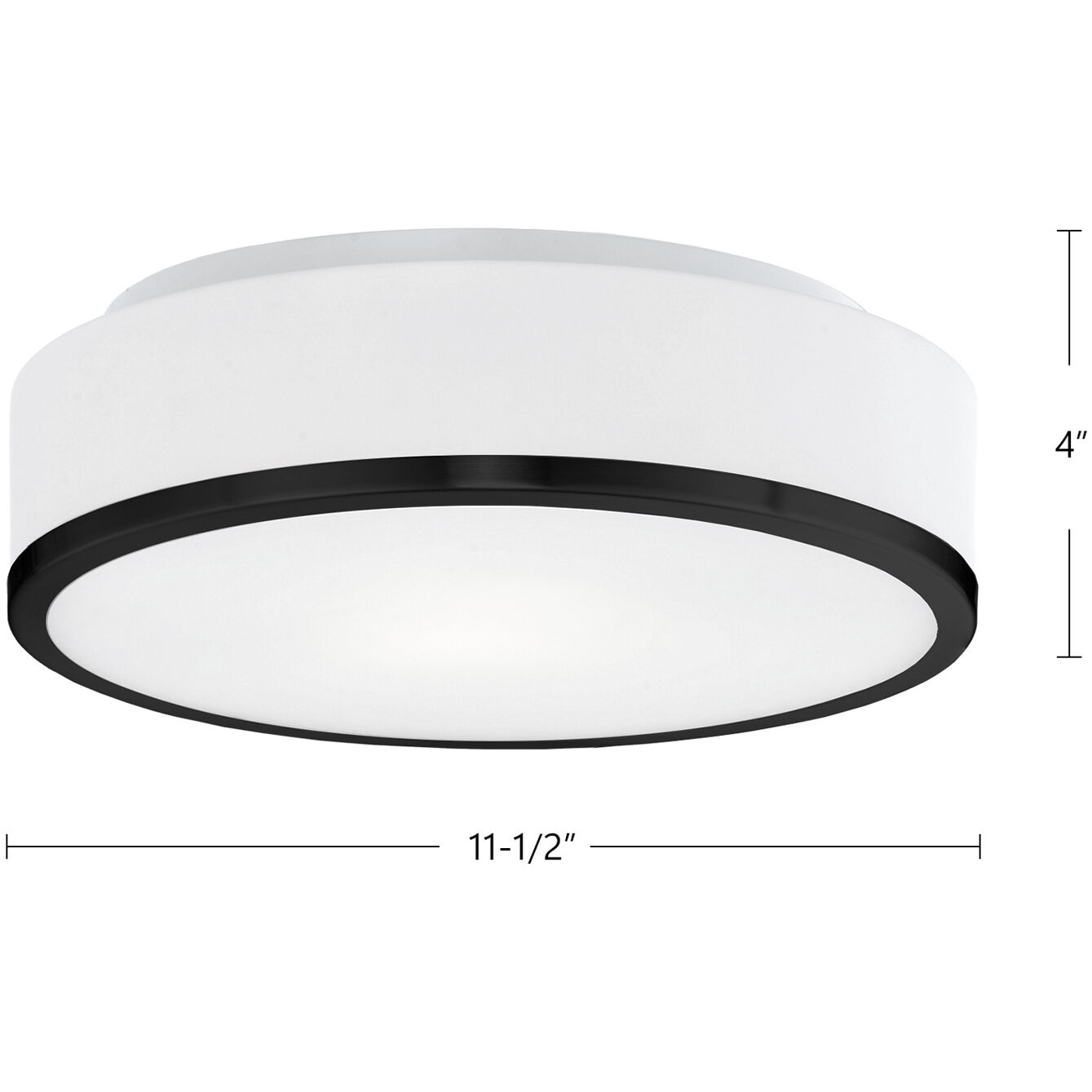 Charlie 2 Light 11.5 inch Brushed Nickel Flush Mount Ceiling Light