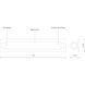 Charleston LED 24 inch Chrome Bath Vanity Light Wall Light