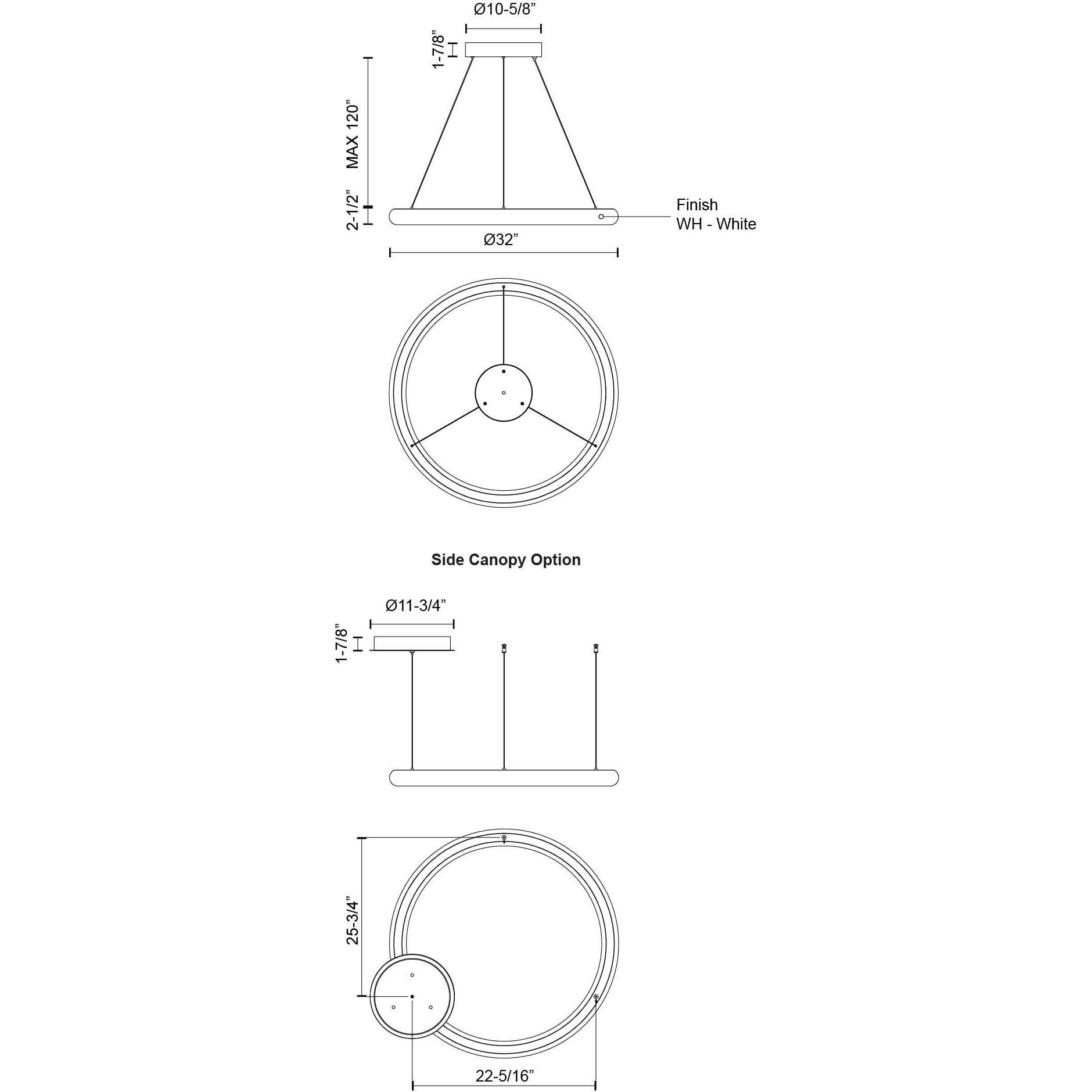 Cumulus Minor Pendant Ceiling Light