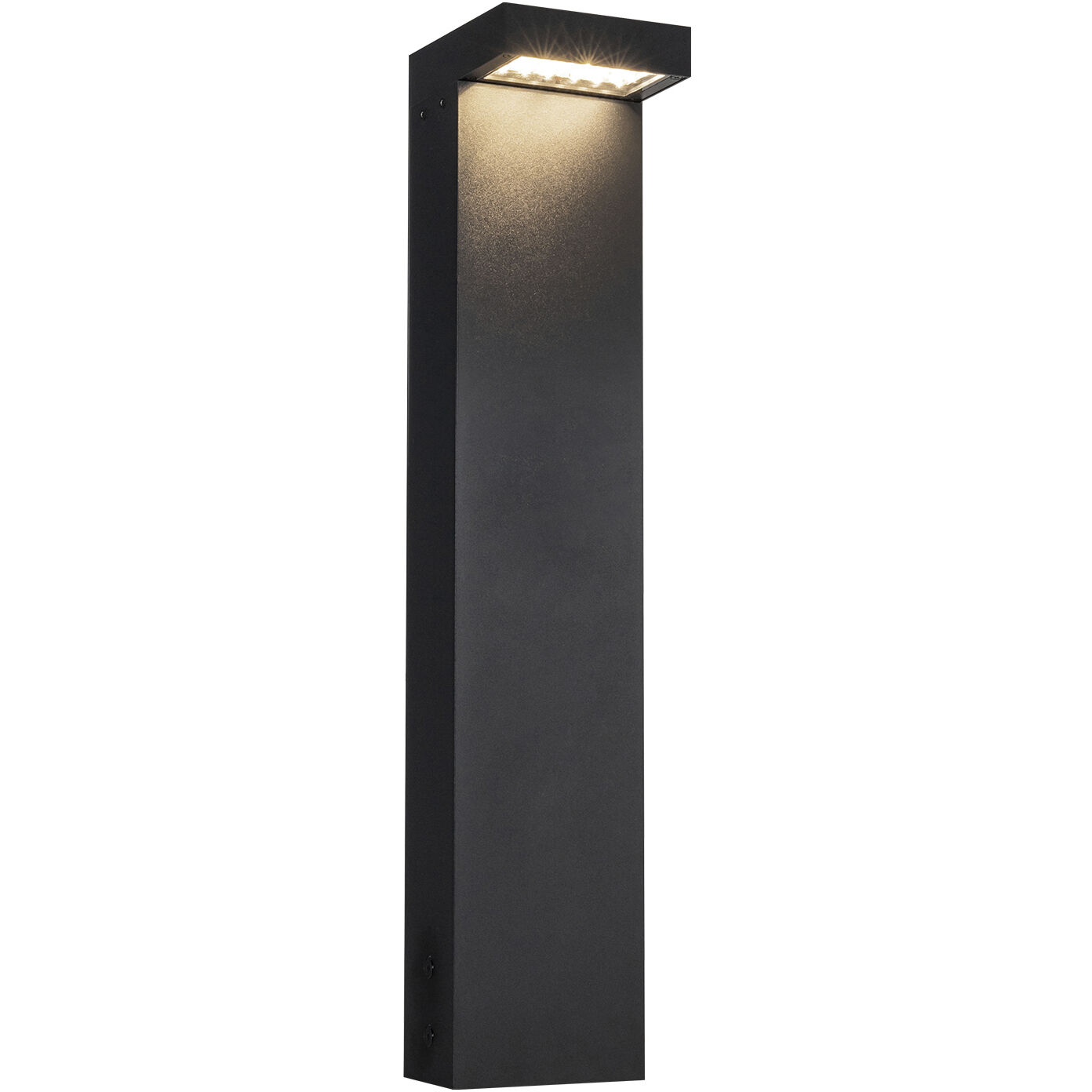 Evans 120-277V 24.00 watt Black Exterior Bollard