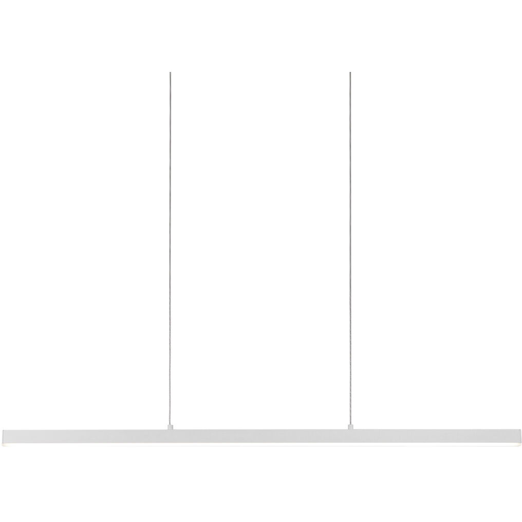 Vega LED 45 inch White Linear Pendant Ceiling Light